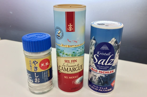 塩もいろいろな種類があるので、食べ比べてみるのも楽しい