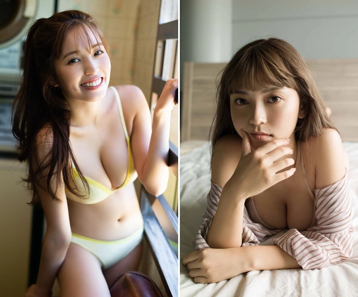 村島未悠＆櫻井音乃の"推し活"には外せない、おトクな「特装合本版写真集」をリリース！【週プレ グラジャパ！】