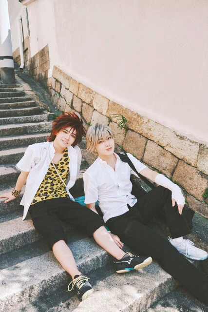 白石蔵ノ介＆遠山金太郎 DIGITAL PHOTO BOOK『No Way！』　© 千葉タイチ／集英社 © 許斐 剛／集英社・テニミュ製作委員会