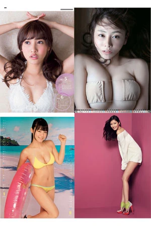 ２０１５年のルームメイトは誰にする？ “イチオシ”美女カレンダーベスト１５