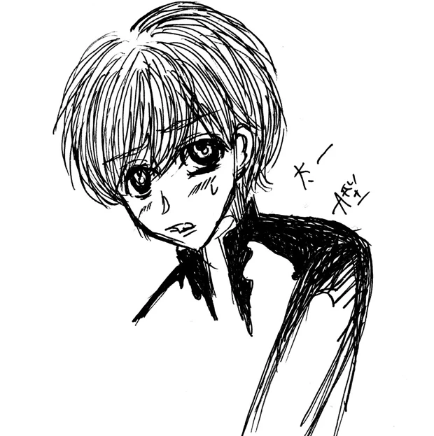 こちらも山地さん考案のキャラ・太一。不良ではなく、守ってあげたくなる普通の学生なのがポイントです。