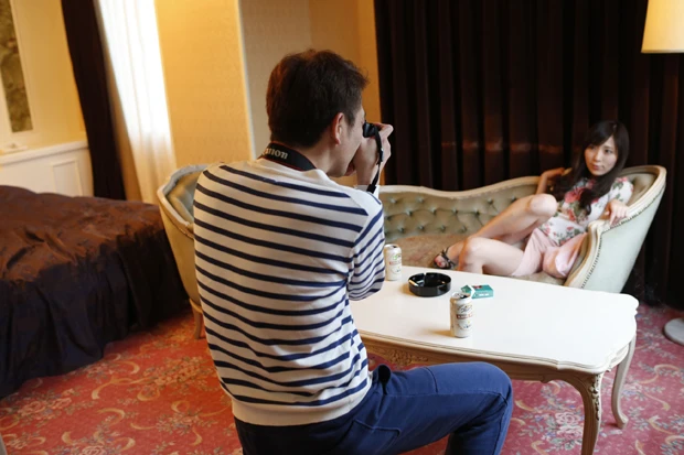  初めは少し照れくさそうで、指示も控えめだった玉袋さんも時間が経つとヒートアップ