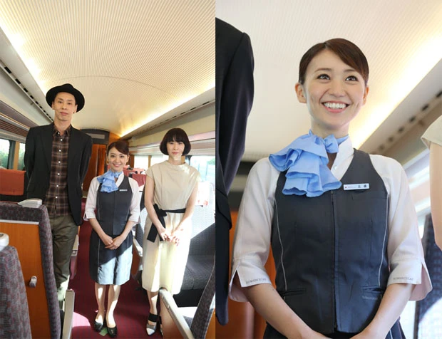 左から大倉孝二、大島優子、タナダユキ監督。よく見ると、大島のネームプレートには役名である「北條」の文字が