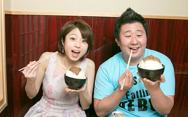  お店のご好意で、はっしーさん定番の「日本昔話盛り」！