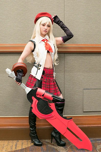 コスプレイヤー名：みづなれいコスチュームの作品名：ゴッド●ーターキャラクター名：ア●サＴｗｉｔｔｅｒアカウント：@mizunarei