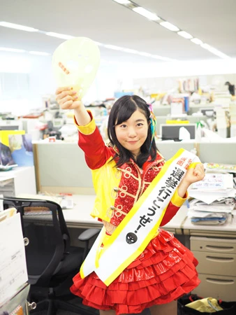 「ジーク・アキバ！」 東大卒の仮面女子・桜雪が１８歳選挙権を猛アピール　