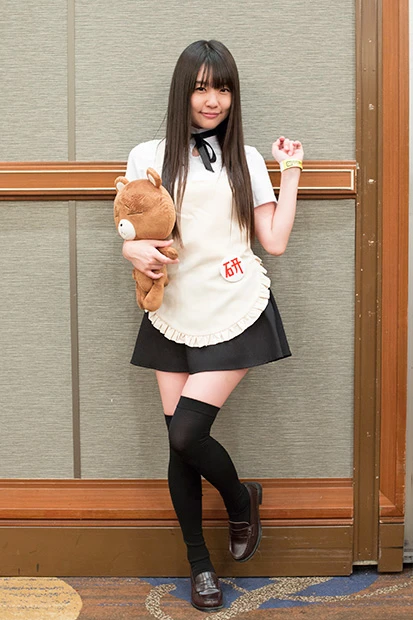 コスプレイヤー名：つぼみん（つぼみ）コスチュームの作品名：Ｗ●ＲＫＩＮＧ！！キャラクター名：山●葵Ｔｗｉｔｔｅｒアカウント：@tsubomin_cos