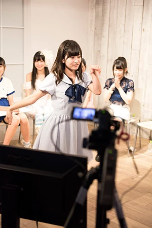 ５番手の朝日は「魚みたいなポーズ」