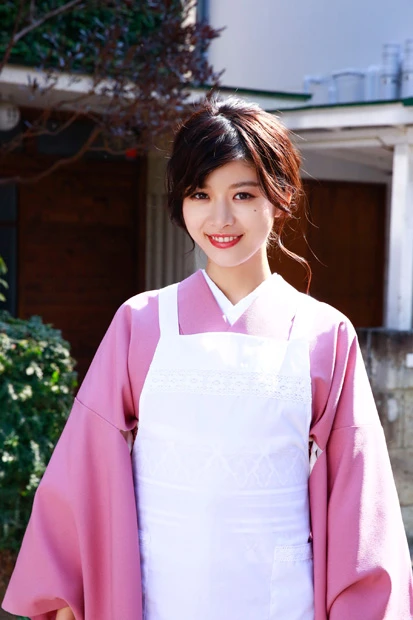  「うなじに注目してほしい」という着物姿