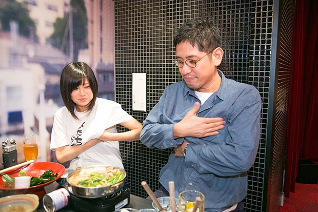 担当編集とおっぱい体操