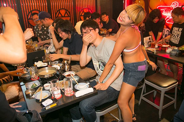 お客さんも楽しそう！