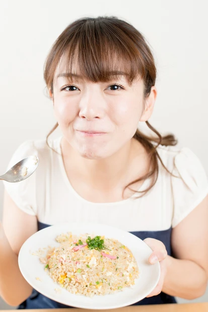 もちもちグラドル・園都ちゃんと食レポ! 死ぬまでに行きたい〇〇専門店ーチャーハン編ー