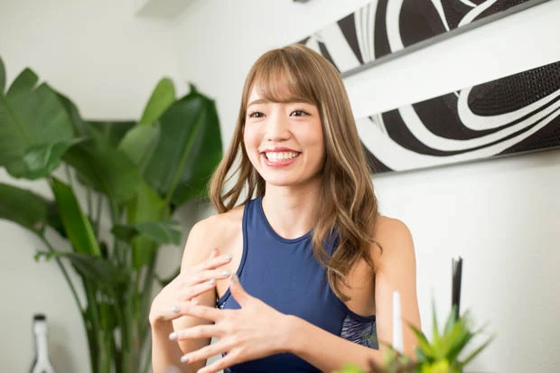 健康的でバランスよく引き締まったボディを競う「ベストボディ・ジャパン」の2017年「ガールズクラス(18~29歳)」で優勝した柳本絵美ちゃん