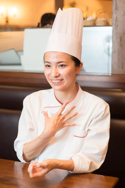  シェフとして長らく働く戸田れい