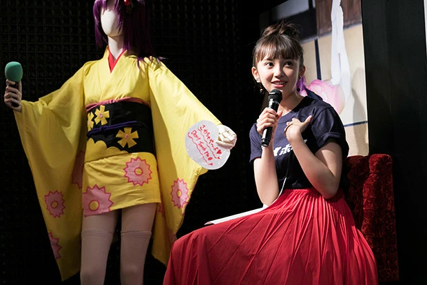 歌舞伎町・週プレ酒場にて、『銀魂２』イベントを実施。『銀魂』大ファンの小宮さんは「（映画に出られるなら）鼻に指突っ込むくらい楽勝ですよ」だそうです