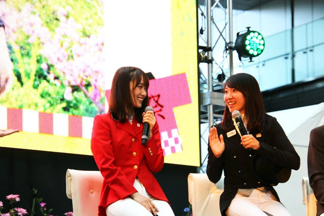 中学生時代を振り返るふたり