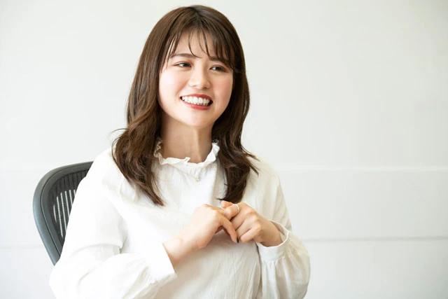 印象に残った撮影など、楽しそうに話す井口