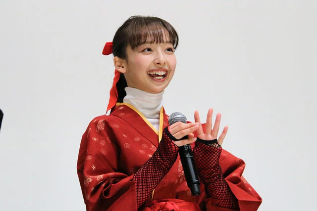 華村あすか、『RIDER TIME 仮面ライダーシノビ』でアクションに初挑戦「温かい目で見ていただけたら」