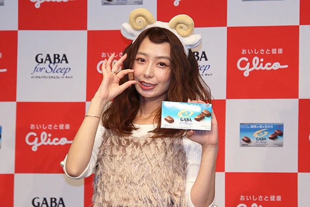 羊コスプレの宇垣美里が「ＧＡＢＡ」新作発表会でずっと見ている夢を告白「巨悪と戦っています」