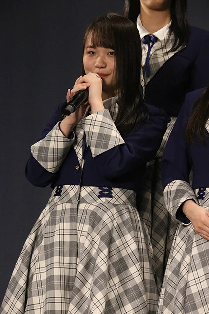 田口玲佳　先輩方とか大人の方がたくさん見に来てくださっていて、緊張したんですけど、レッスンの成果が出せたと思うので、本番も頑張ります。