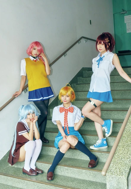 『ド級編隊エグゼロス』アニメ化記念　Ｈ×ＥＲＯＳコスプレ座談会！　似鳥沙也加・篠崎こころ・花咲来夢・宮本彩希「エグゼロスらしい、Ｈな部分にご注目ください！」