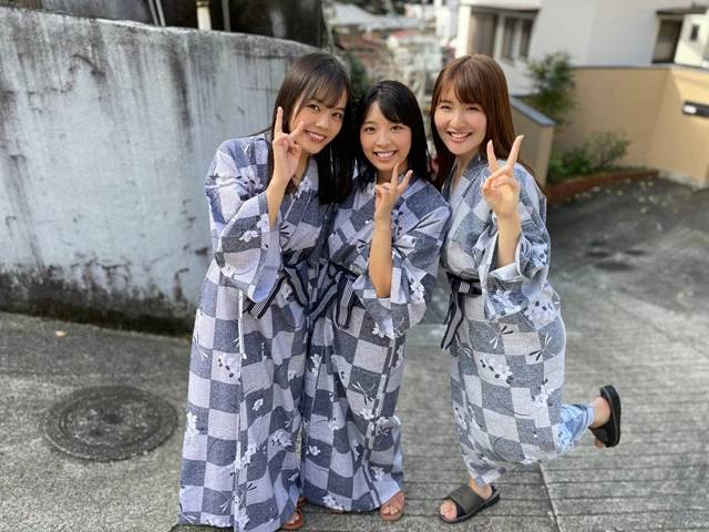 ２２歳の新人巨乳トリオ、原つむぎ・真田真帆・野々のん「通っていた高校は巨乳のコばかりでした」（原）　「より健康的なヒップを目指します」（真田）　「天然に見えてＪｒ.五輪優勝してます」（野々）　