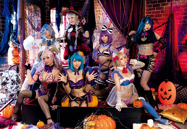 えなこも所属する最強コスプレ集団がハロウィンのコスプレで降臨！　変身のプロたちが思う「なりたいもの」とは？