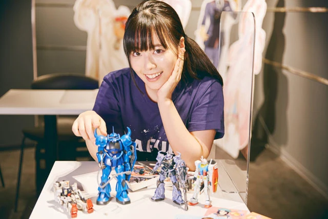 【週プレ　プラス！】ガンプラマニア・東雲うみ「グフカスタムは今まで見たモビルスーツのなかで一番殺気を感じました」【偏愛ガールズクエスト】