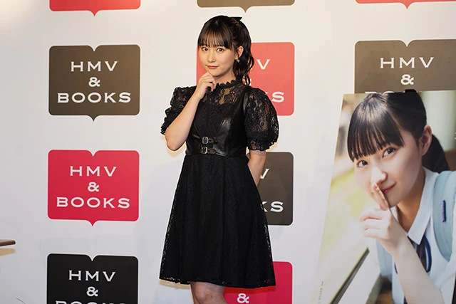 ファースト写真集をリリースし、都内で発売イベントを行なったHKT48のエース、田中美久