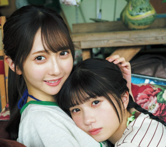 ノイミーの仲良しコンビ・谷崎早耶と菅波美玲が水着で初共演！「いつか一緒にグラビアをやりたいねって話していました」（谷崎）「ポージングや表情など、横で見ていてすごいなと感じました」（菅波）