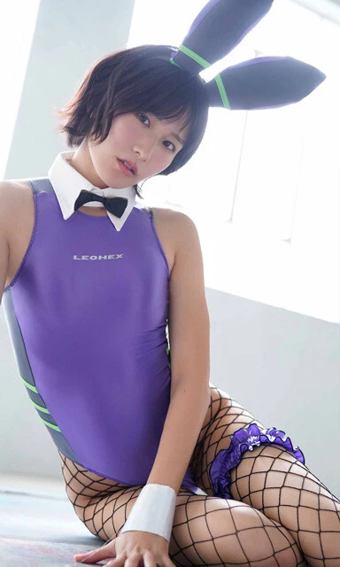 来栖うさこ『競泳水着ビヨンド』（撮影／LUCKMAN）