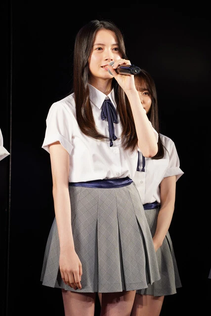 水島美結(みずしま・みゆう)2003年11月12日生まれの18歳、憧れのメンバーは柏木由紀