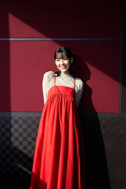 話題の女優・中村里帆