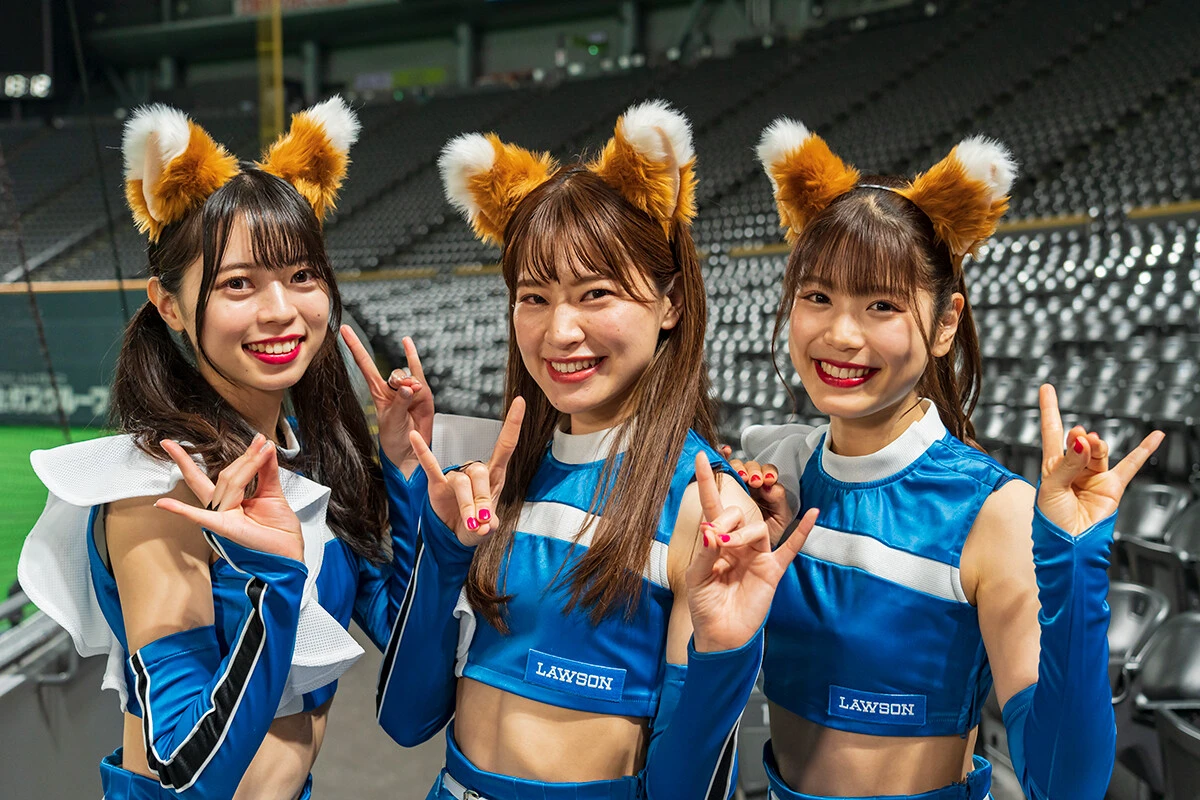 「きつねダンス」で全国ブレイク中!!「ファイターズガール」に密着撮影!【北海道日本ハムファイターズ公式チアリーダー】