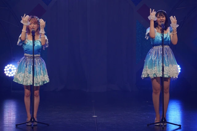 岡田奈々と瀧野由美子で歌う『てもでもの涙』