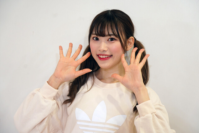 早海美玖　担当カラーは緑