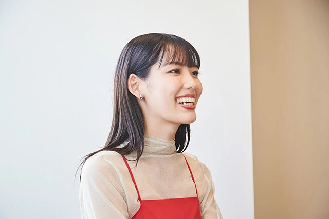 話題の女優・中村里帆