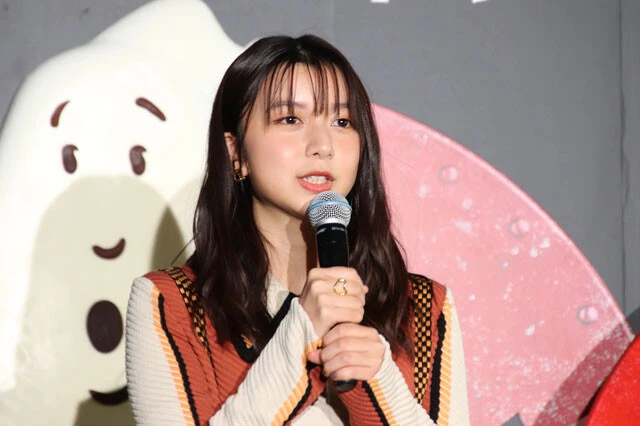 上白石萌歌が『ゴーストバスターズ』のバレンタインイベントに登壇「本命にはちょっと形のいいチョコをあげていました」