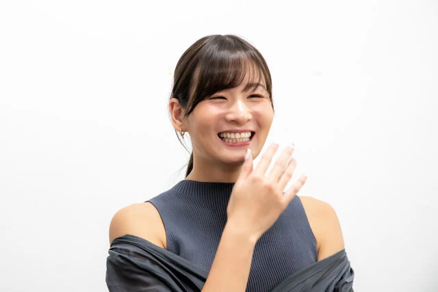 役について語る清瀬汐希