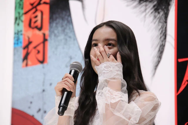 Koki,が女優デビュー作『牛首村』イベントで涙「チームの皆さまに心の底から感謝しています」