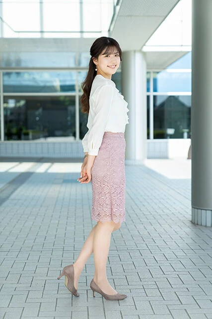 今年8月にお披露目された小林李衣奈キャスター