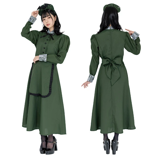 クリアストーンの人気商品『洋館メイド』。ハロウィンならではのゾンビメイクにもバッチリ似合う。(写真提供/clearstone)