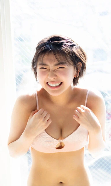 大熊杏優『ショートカットは正義だ。』（撮影／青山裕企）