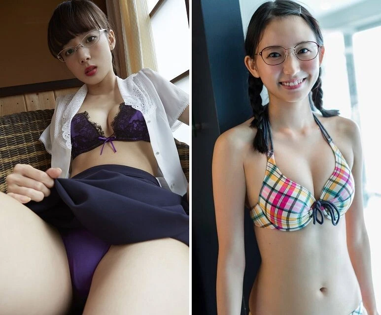 仮面ライダー女優もプロ雀士もドッキドキ! メガネのギャップに我々は全面降伏するしかない【週プレ グラジャパ!】