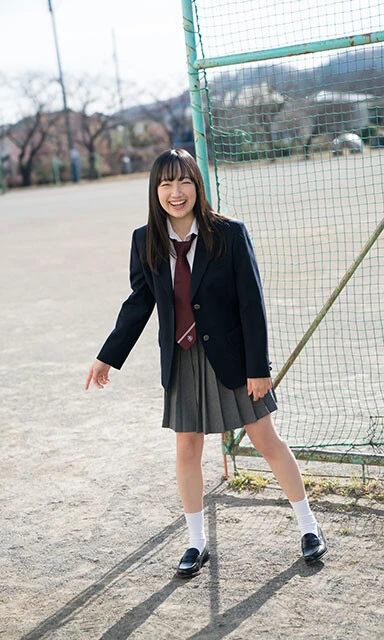 坂口風詩デジタル写真集『女子高生卒業。』／撮影： 根本好伸