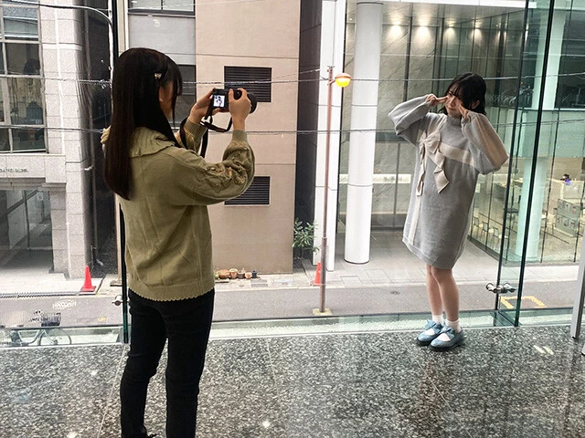 渡瀬結月さんと深川瑠華さん