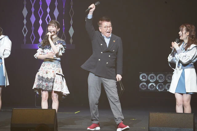 武藤の所属事務所の生島ヒロシ会長がサプライズ出演