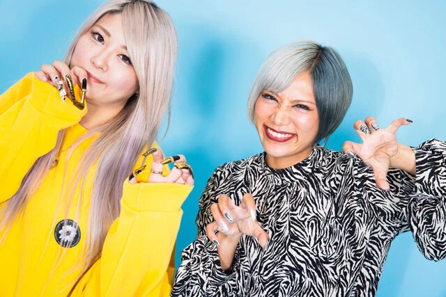 「ぱーてぃーちゃん」の金子きょんちぃと信子