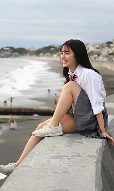 【デジタル限定】松島かのん写真集『愛媛弁がかわいすぎるJK』　（Ｃ）田口まき／集英社