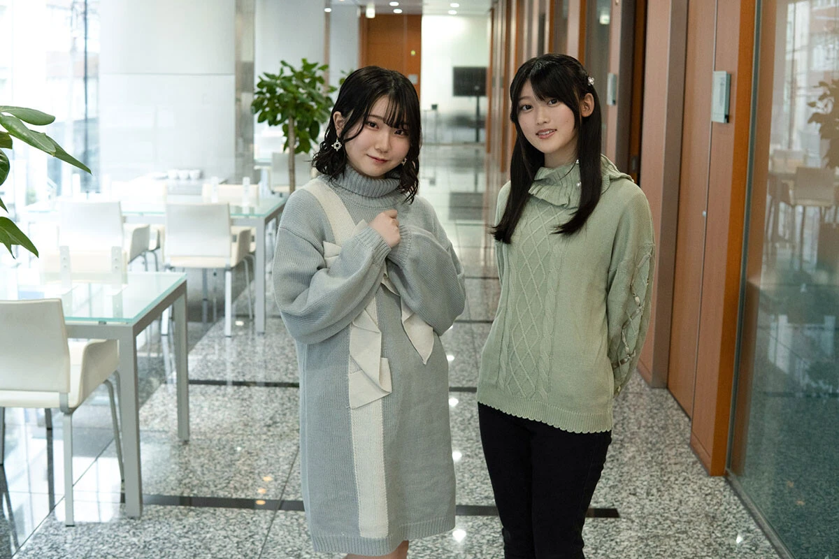 新人声優・渡瀬結月と深川瑠華がお互いを撮影!?「『やっと出番が来たか』という気持ちでした（笑）」【声優トモ写！】